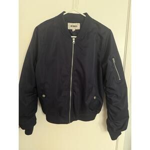 BB Dakota Blue Bomber Jacket Size Medium